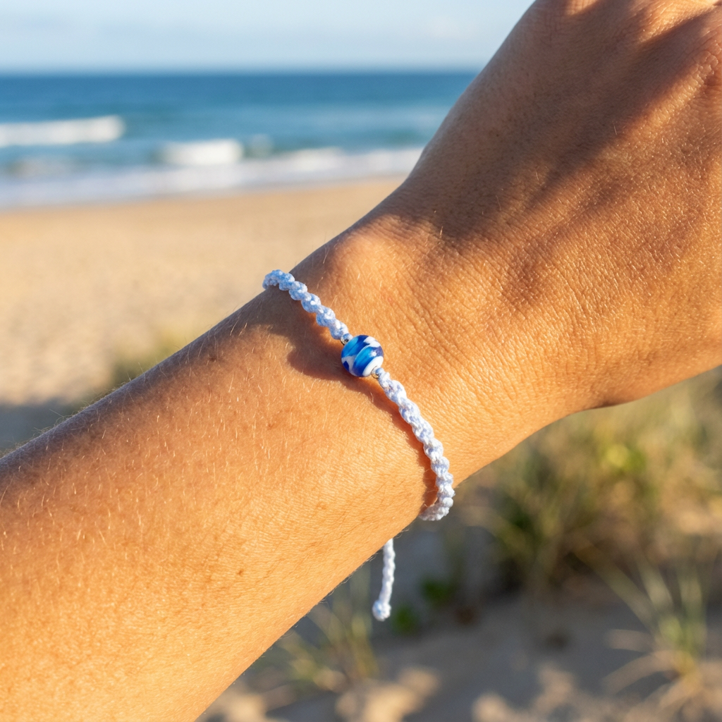 Gold bracelet - "Agate Stone" edition