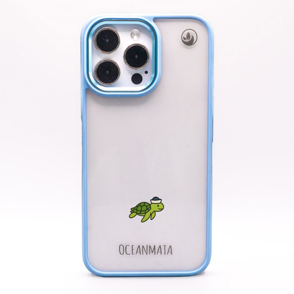 iPhone 16 pro Hülle - Schildkröte - "Captain Turtle" - nachhaltig
