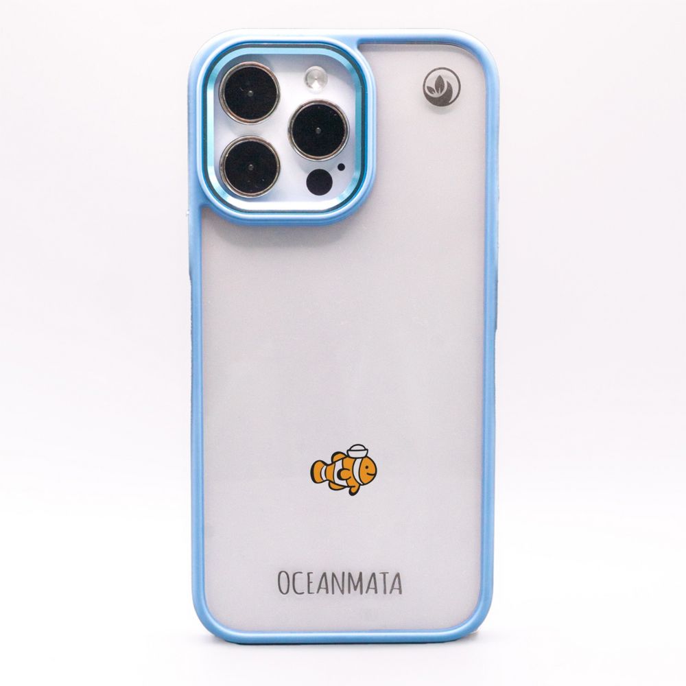 iPhone 13 mini Hülle - Clownfisch - "Captain Clown Fish" - nachhaltig