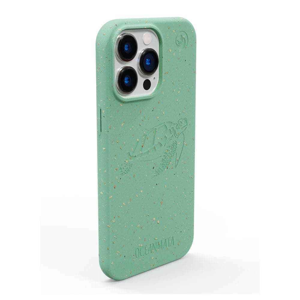 iPhone X/Xs Hülle - grün - "TURTLE" - nachhaltig – Ansicht 4