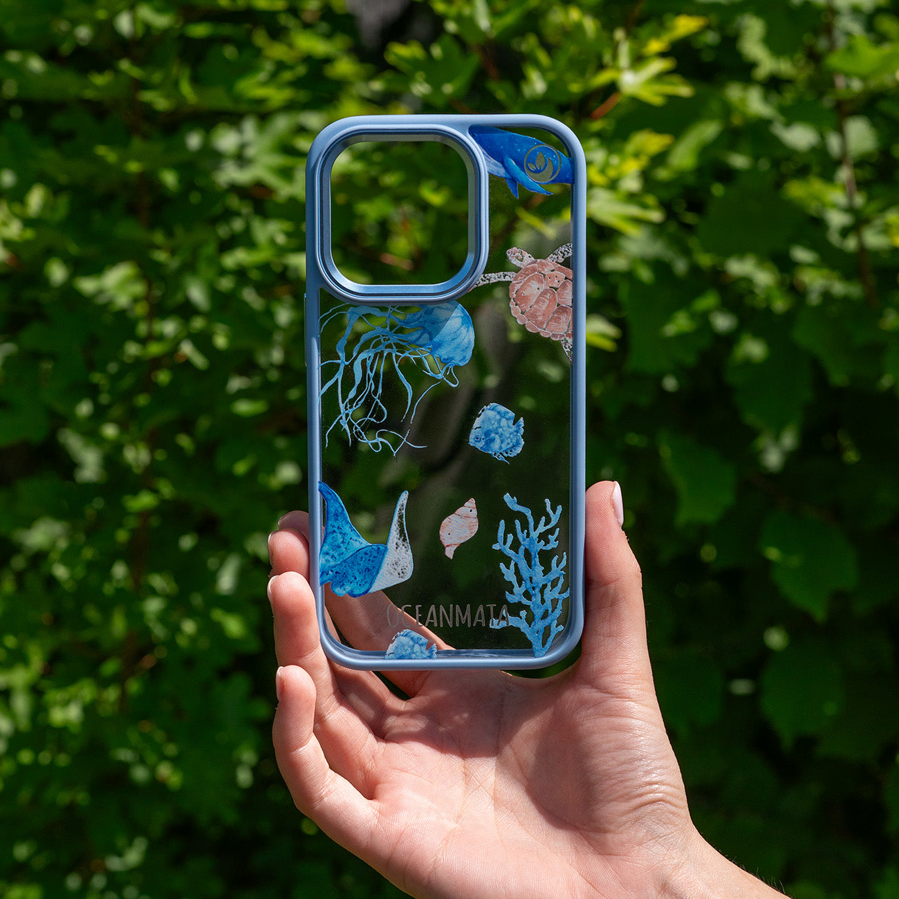 iPhone 16 pro Hülle - Schildkröte bunt - "Turtle & Friends" - nachhaltig