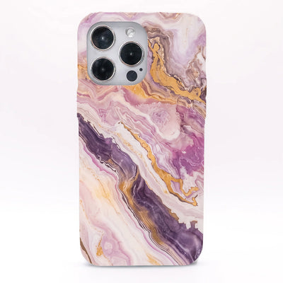 iPhone 11 pro Hülle - Marmor pink - "PinkMarble" - nachhaltig