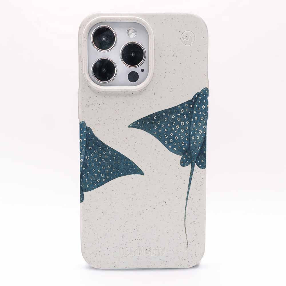 iPhone 17 pro max Hülle - Ray weiß - "RayDance" - nachhaltig