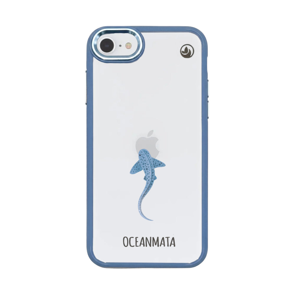 iPhone SE/7/8 Case - Blue Spotted Leopard Shark - "BlueLeopard" - sustainable