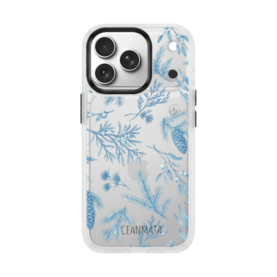 Samsung S26 Case - Winter Forest Blue - "BluePine" - sustainable