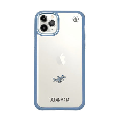 iPhone 11 Pro Case - Shark Blue - "Captain Shark" - Sustainable