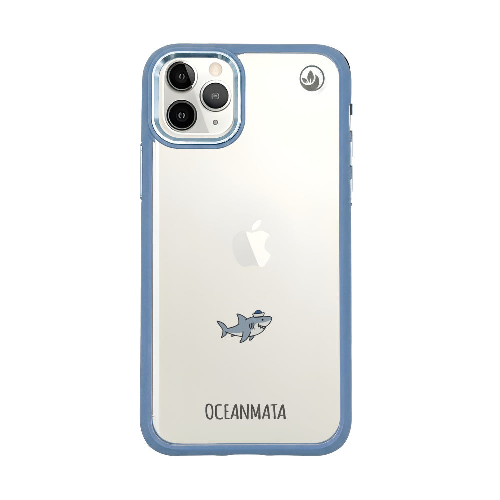 iPhone 11 Pro Case - Shark Blue - "Captain Shark" - Sustainable