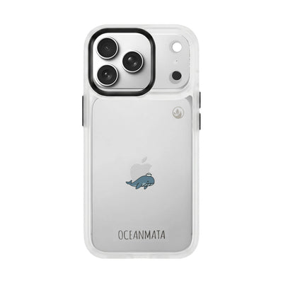 iPhone 17 Pro Case - Whale Blue - "Captain Whale" - sustainable