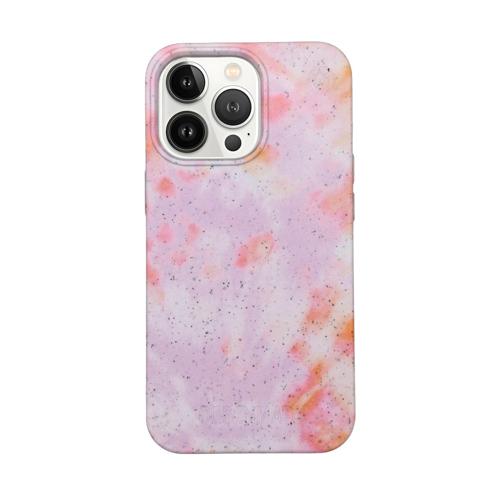 iPhone 13 pro case - coral orange - "Coralful" - sustainable