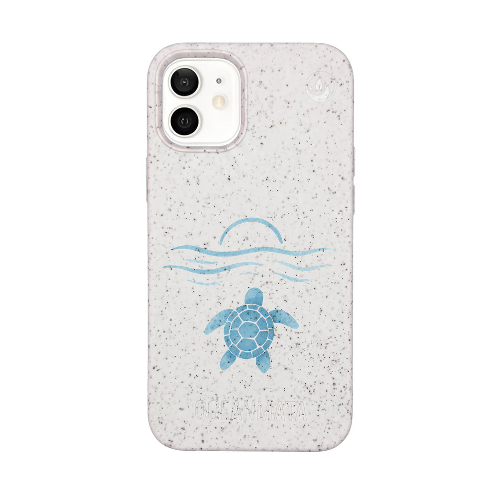 Biologisch abbaubare Handyhülle iPhone 12 mini Intothesun — kompostierbar — Vorderseite