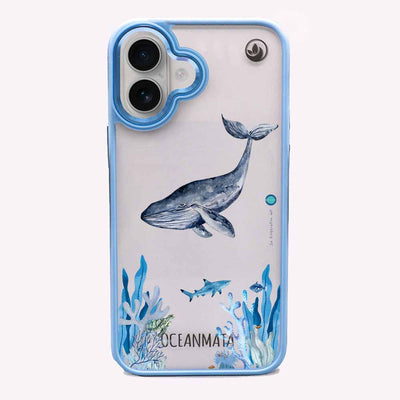 iPhone 16 Case - Sea blue - "Ocean" - sustainable