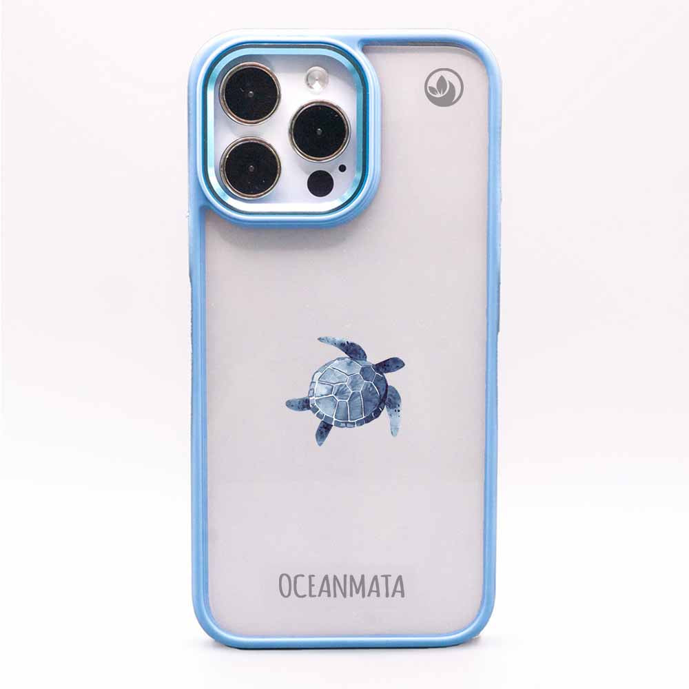 iPhone 11 Hülle - Turtle blau - "Shellie" - nachhaltig