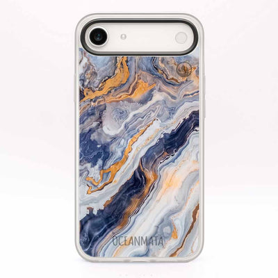 iPhone 17 Air Case - Marble Blue - "BlueMarble" - sustainable