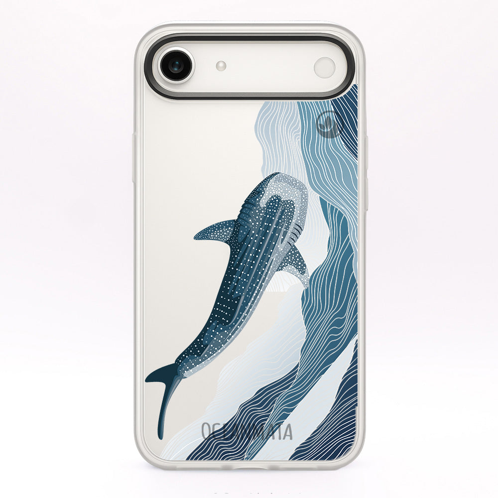iPhone 17 Air Hülle - Walhai blau - "DeepWater" - nachhaltig