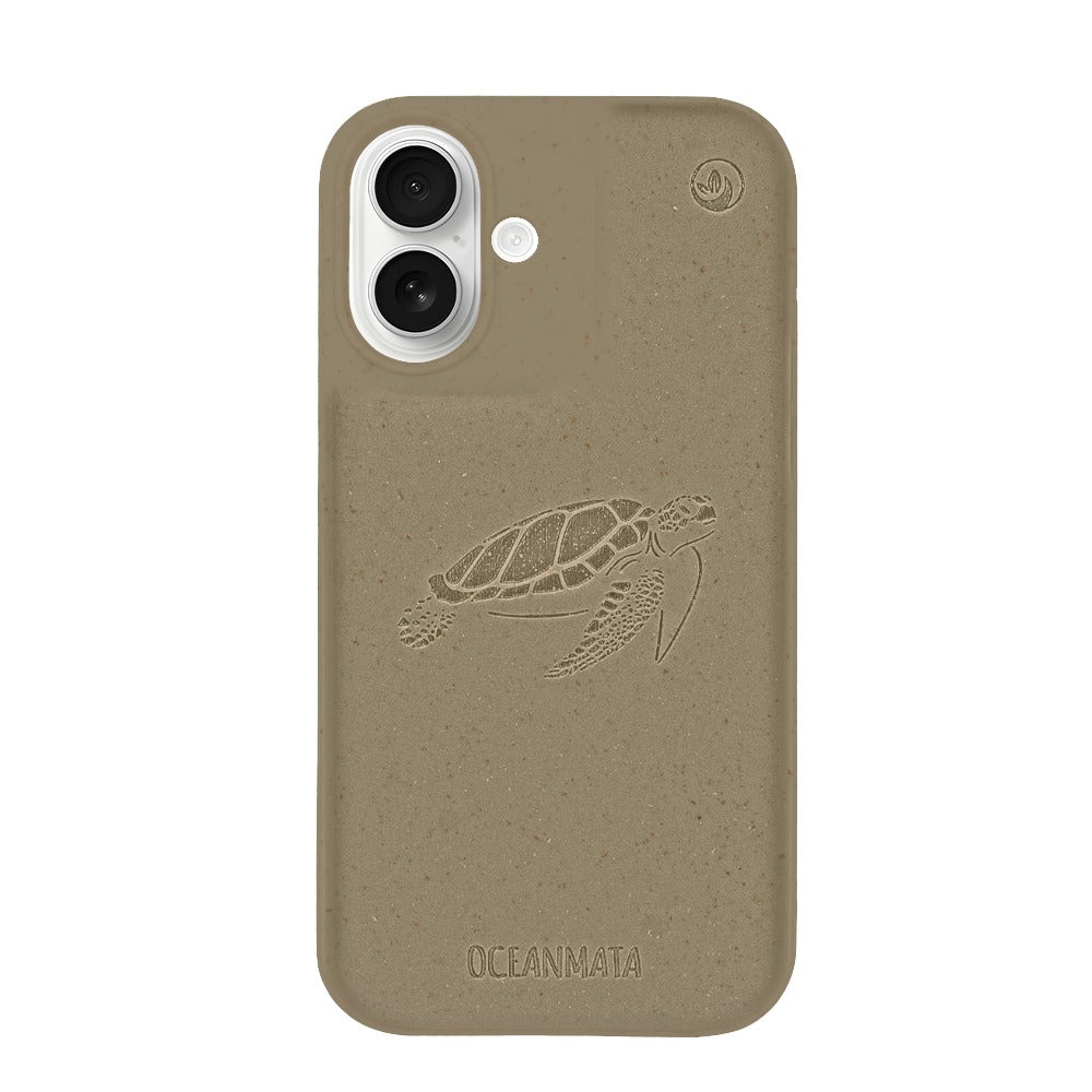 iPhone 17 Hülle - grün - "TURTLE" - nachhaltig