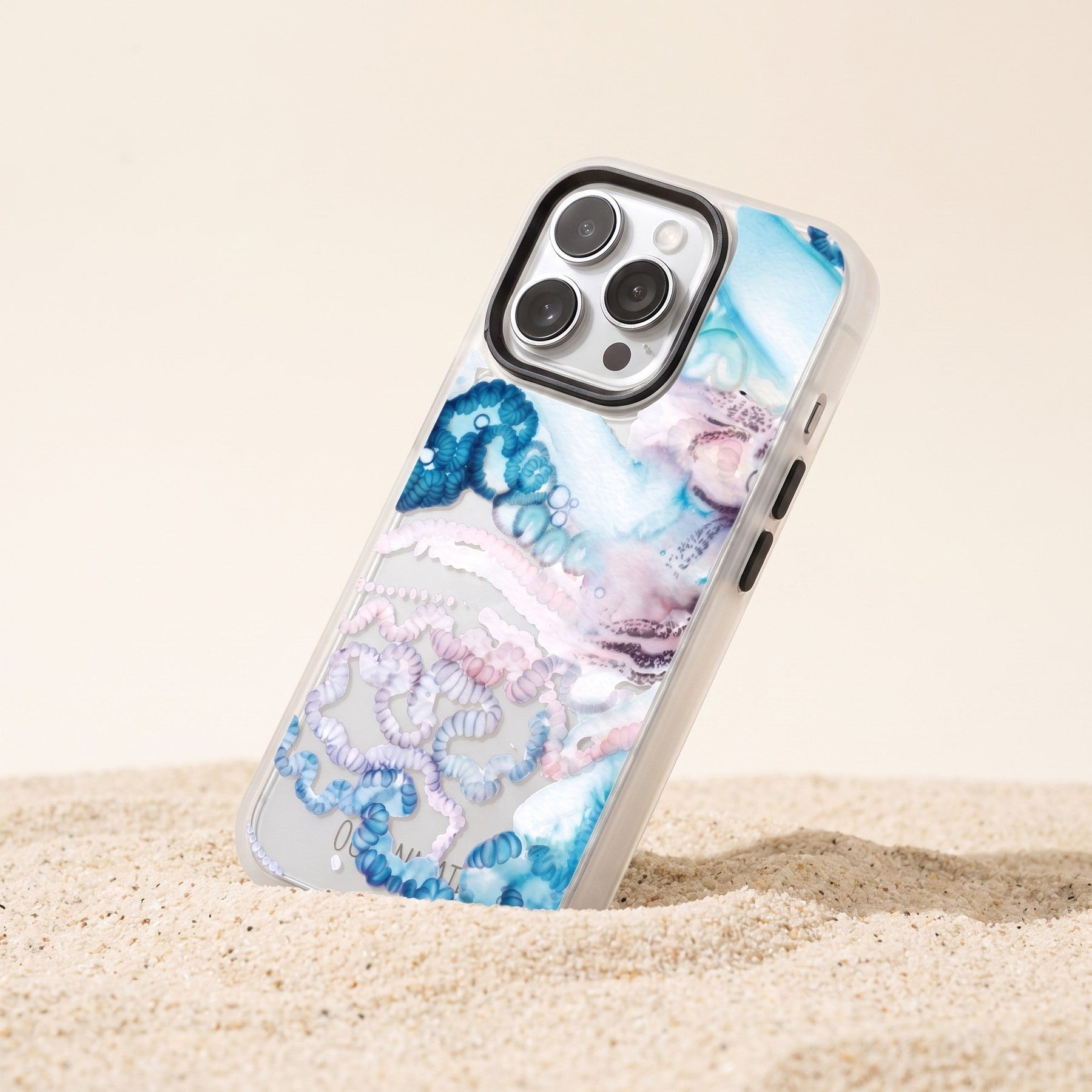 Nachhaltige Handyhülle iPhone 15 pro max Menowar aus Ocean Plastic — Freisteller