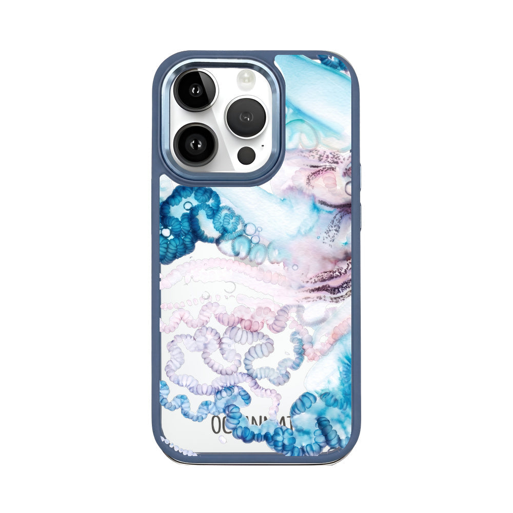 Nachhaltige Handyhülle iPhone 14 pro Menowar aus Ocean Plastic — Vorderseite