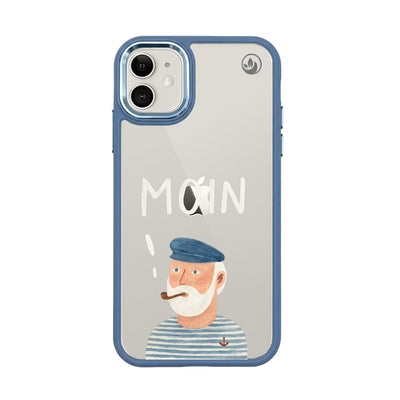 iPhone 11 Hülle - Moin blau - "Ostfriese" - nachhaltig