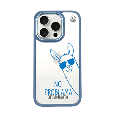iPhone 15 pro case - Lama - "No Problama" sustainable