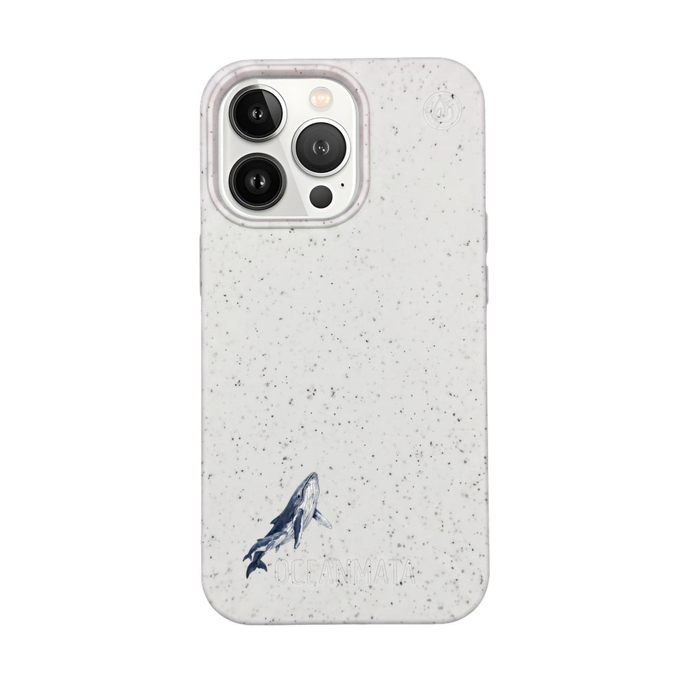 Biologisch abbaubare Handyhülle iPhone 13 pro Oceanlullaby — kompostierbar — Vorderseite