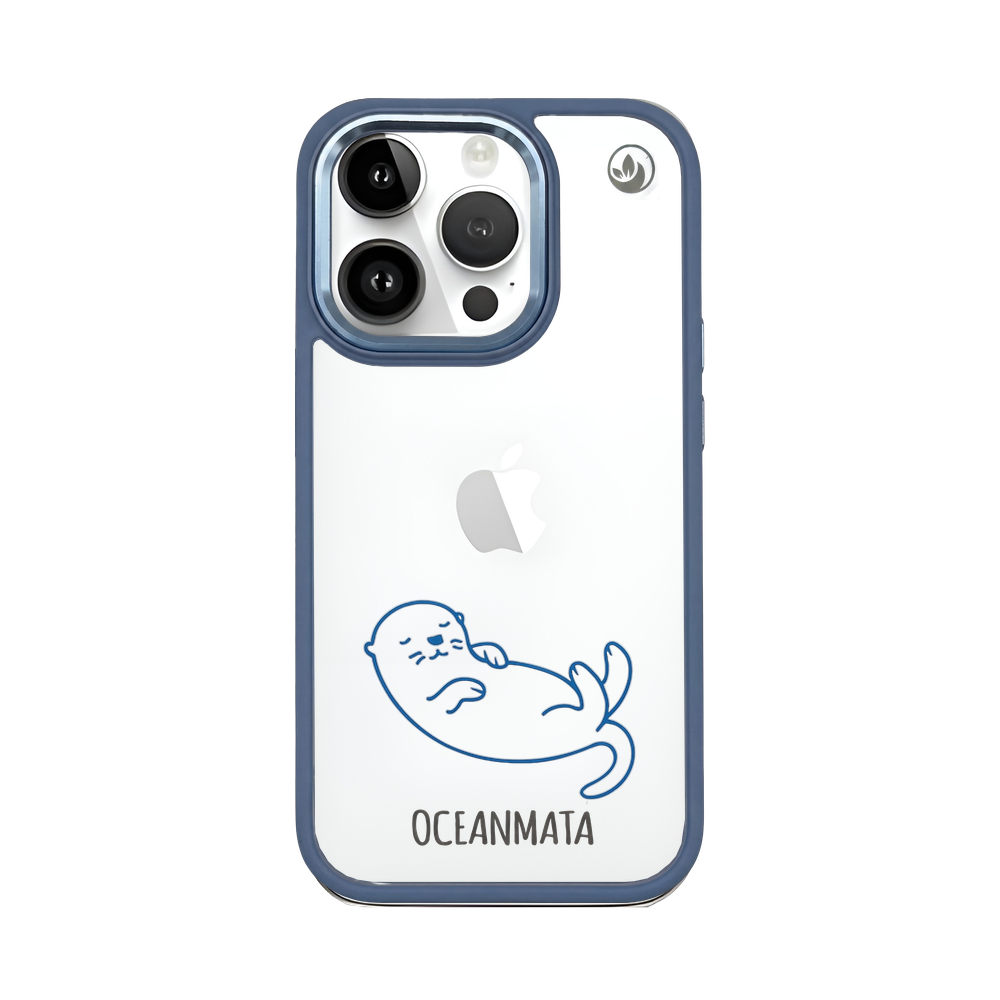 iPhone 14 pro max case - Otter blue - sustainable