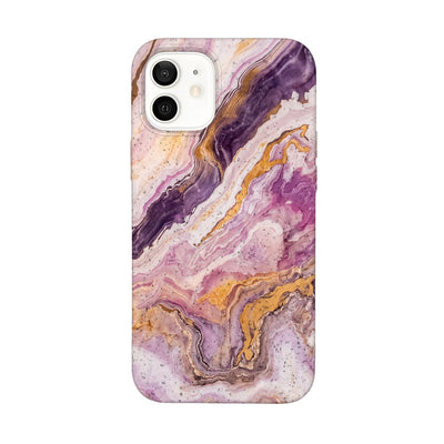 iPhone 12 mini Case - Marble Pink - "PinkMarble" - sustainable