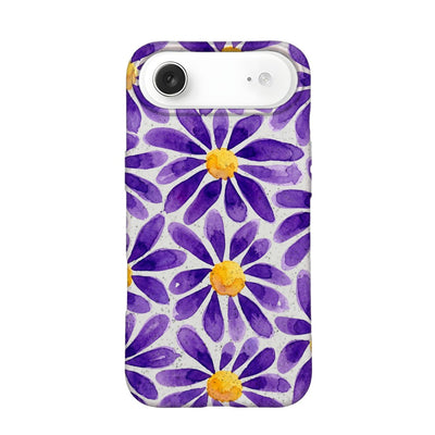 iPhone 17 Air Hülle - Blumen lila - "purplebloom" - nachhaltig