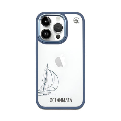 iPhone 14 Pro Case - Line Art Whale - "Raumschot" - sustainable