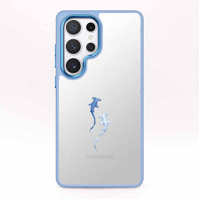 Samsung S25 Ultra Case - shark blue - "Hammerhead" - sustainable