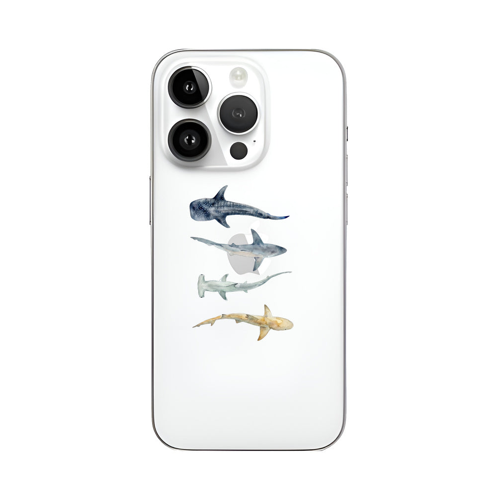Biologisch abbaubare Handyhülle iPhone 14 pro max Sharkproject — kompostierbar — Vorderseite