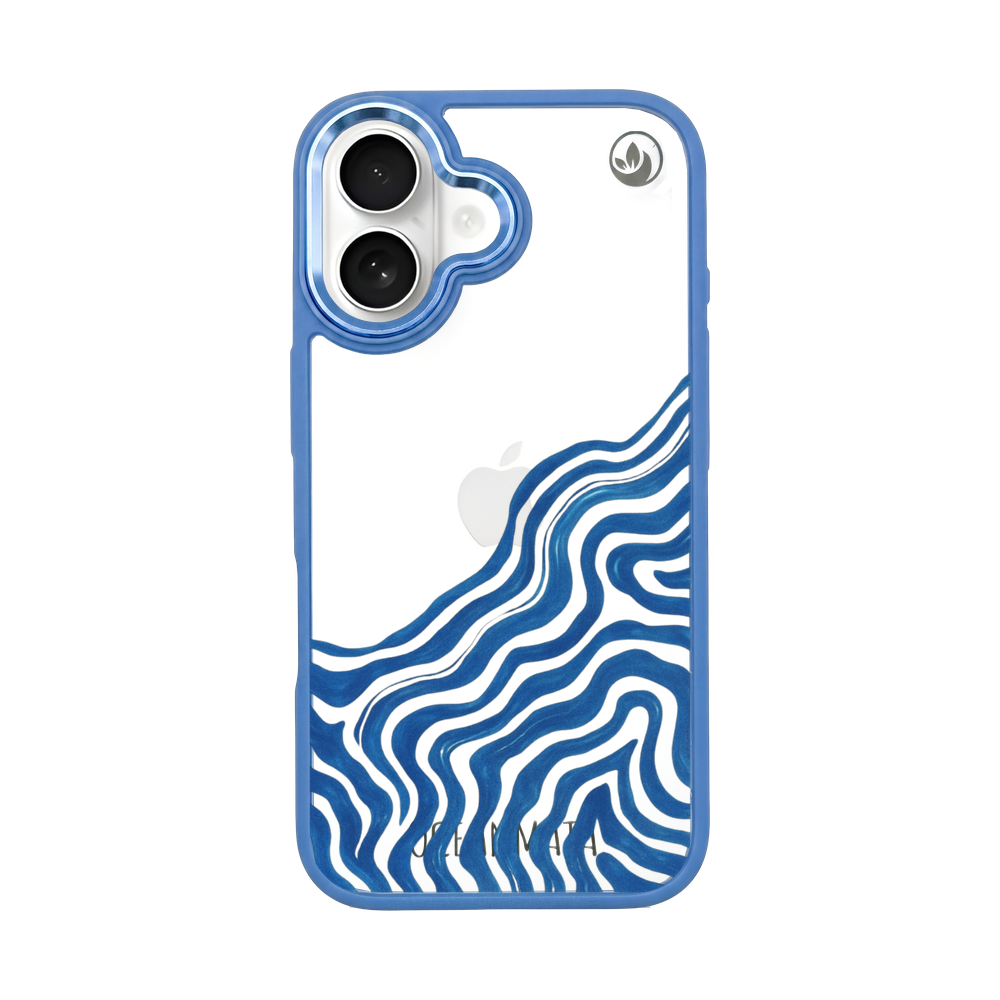 iPhone 16 Case - Abstract Wave - "Summerwave" - Sustainable