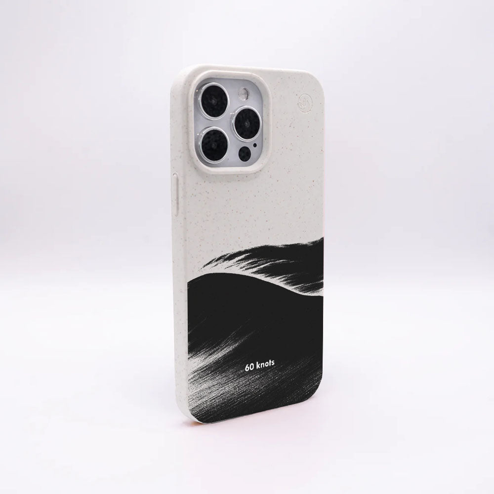 iPhone 11 pro Hülle - Düne weiß - "60knots" - nachhaltig