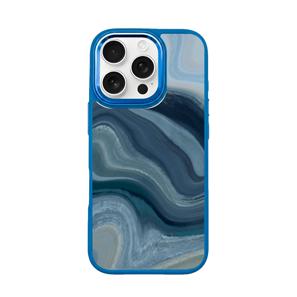 iPhone 16 pro case - abstract wave - "Summerwave" - sustainable