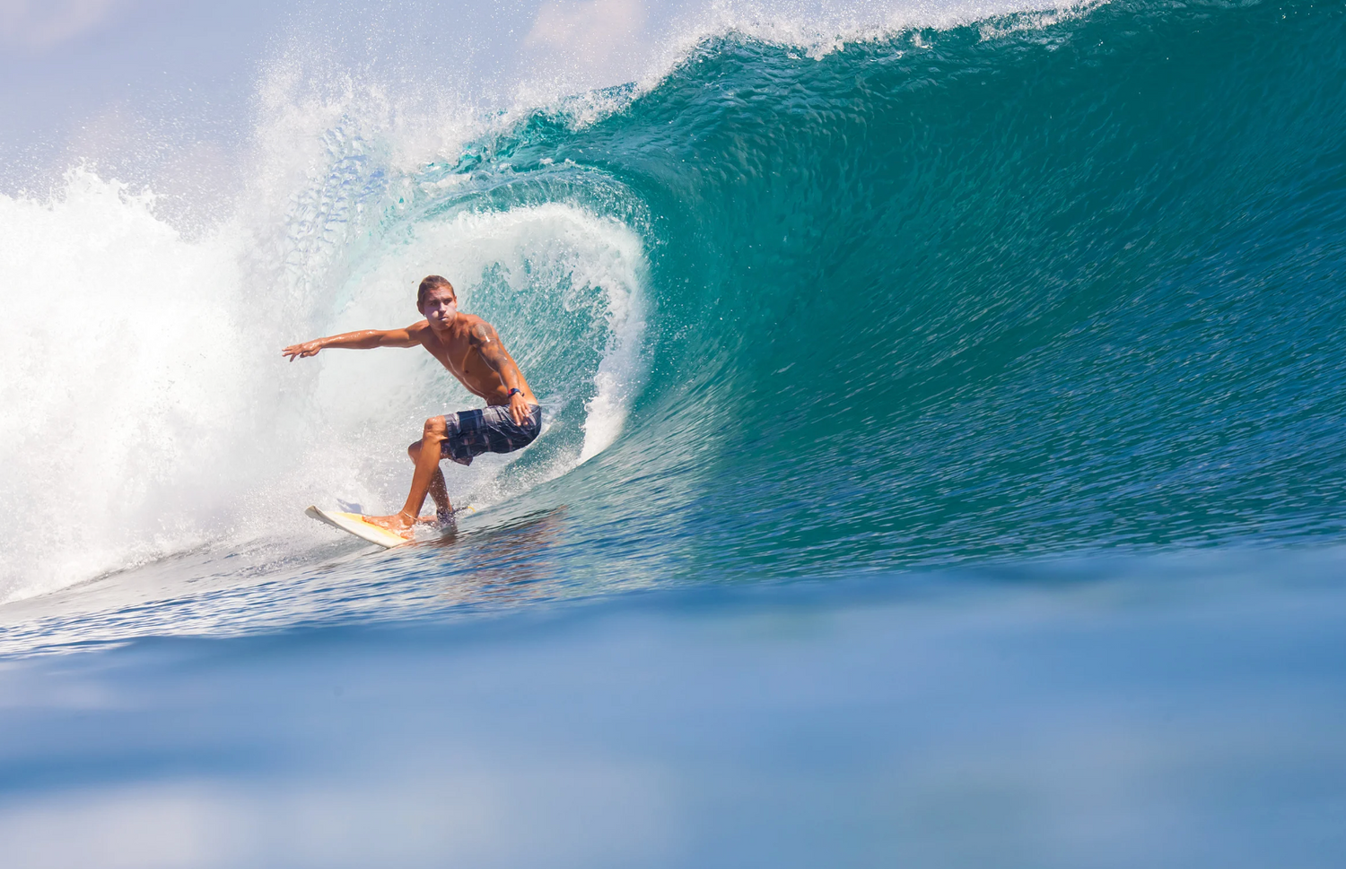 Surfen in G-Land (Indonesien)