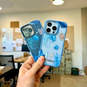 iPhone 13 pro max Hülle - Schildkröte bunt - "Turtle & Friends" - nachhaltig