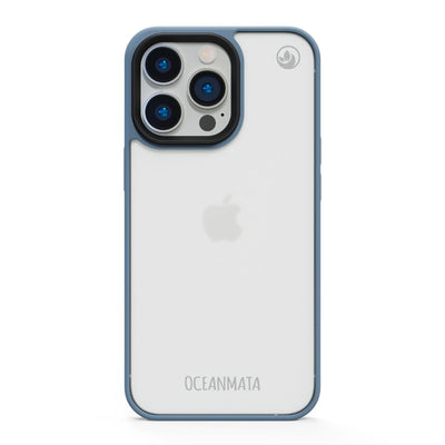 iPhone 17 Air Case - transparent ocean blue - sustainable