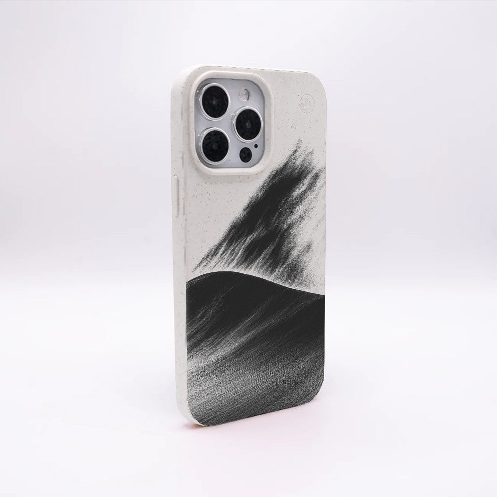 iPhone 15 pro Hülle - Düne weiß - "60knots" - nachhaltig