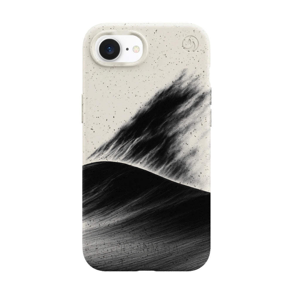 iPhone 16e/17e Hülle - Düne weiß - "60knots" - nachhaltig