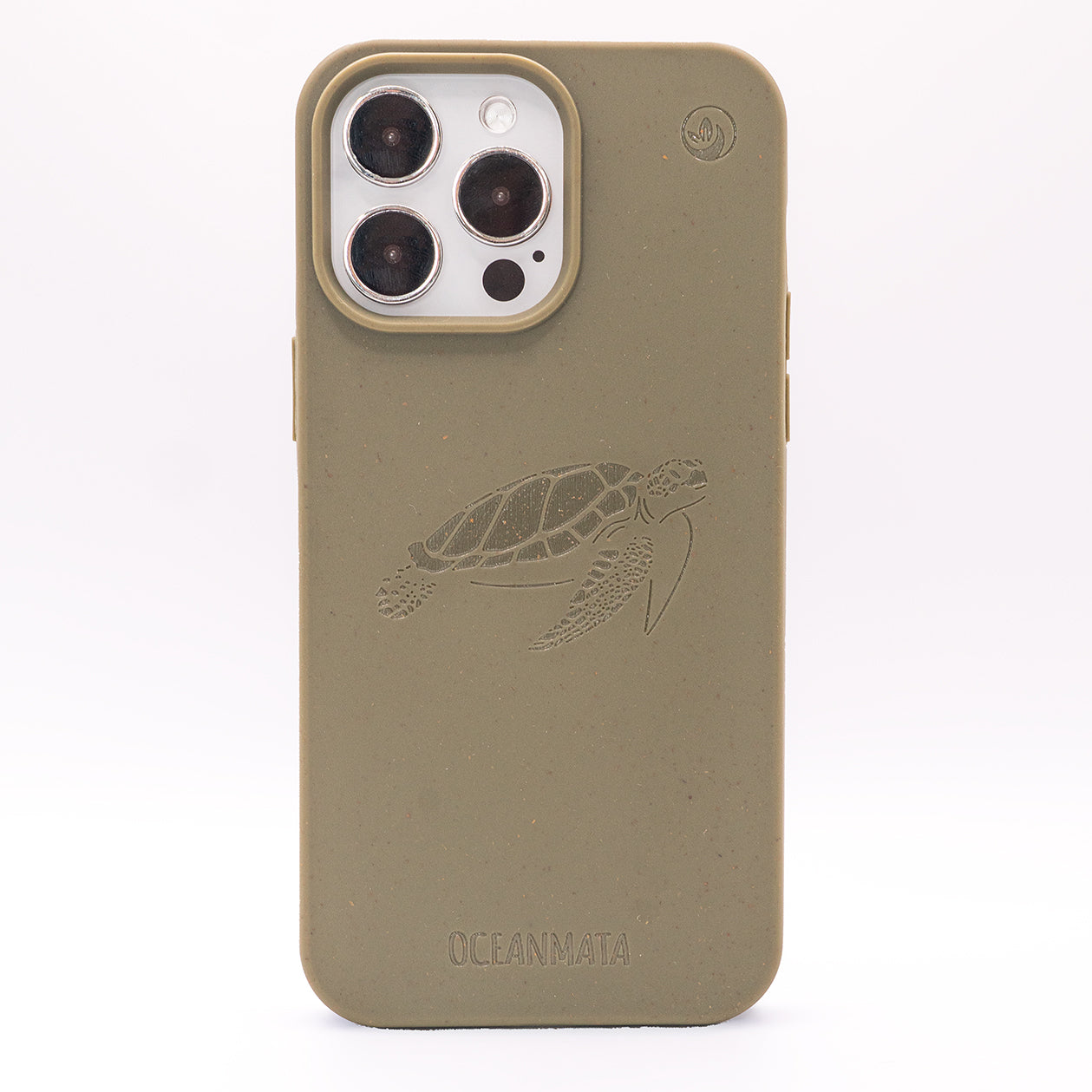 iPhone 16 pro max Hülle - grün - "TURTLE" - nachhaltig
