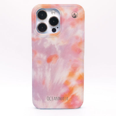 iPhone 13 pro max hoesje - koraaloranje - "Coralful" - duurzaam