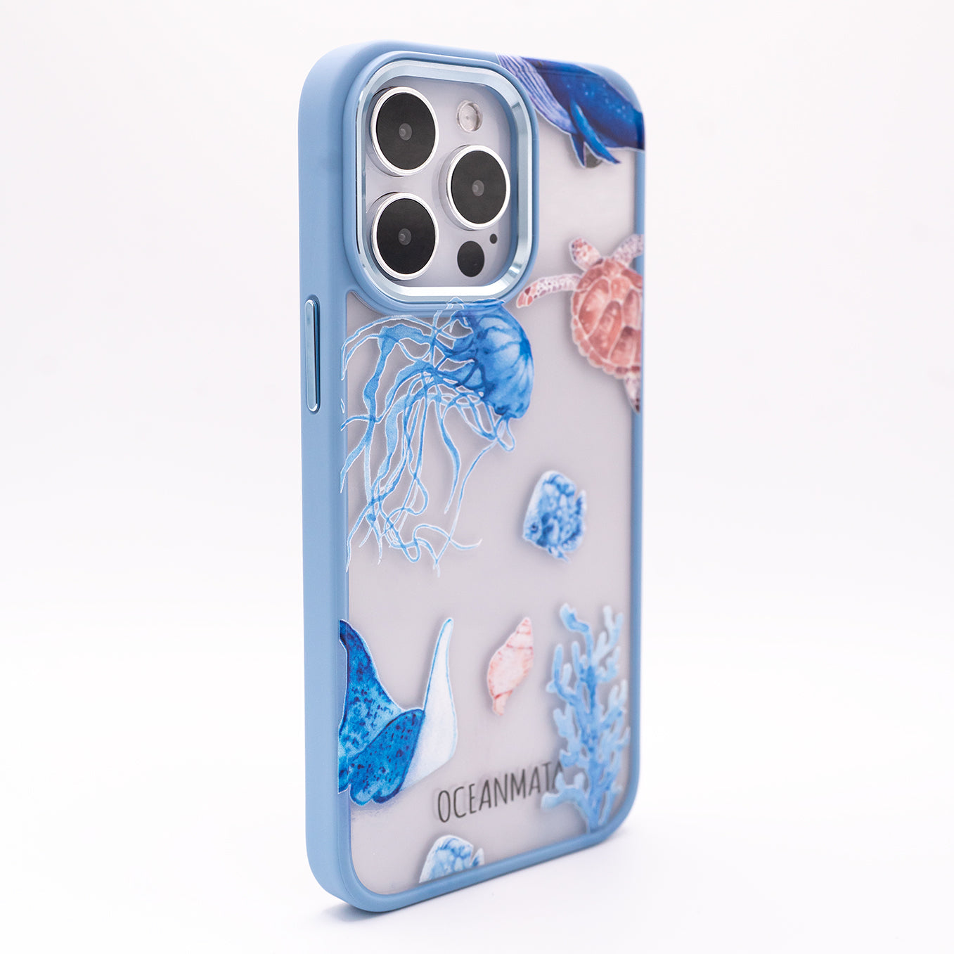 iPhone 13 Hülle - Schildkröte bunt - "Turtle & Friends" - nachhaltig