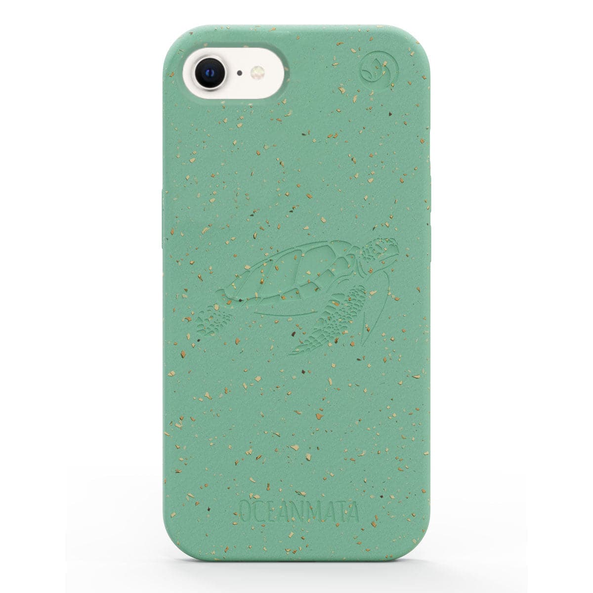 iPhone 16e Hülle - grün - "TURTLE" - nachhaltig