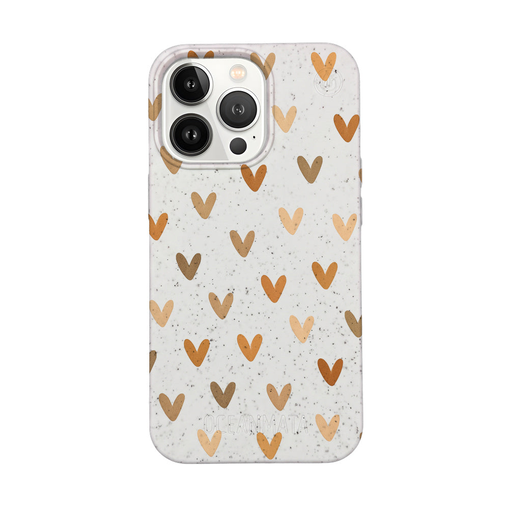Biologisch abbaubare Handyhülle iPhone 13 pro Autumnlove — kompostierbar — Vorderseite