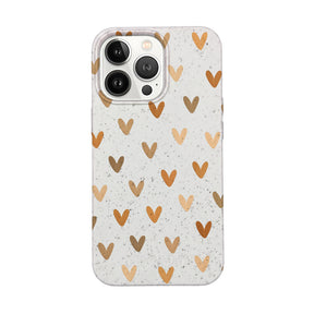 Biologisch abbaubare Handyhülle iPhone 13 pro Autumnlove — kompostierbar — Vorderseite