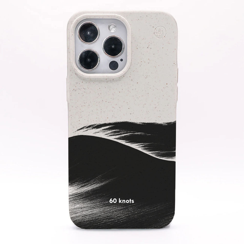 iPhone 11 pro Hülle - Düne weiß - "60knots" - nachhaltig