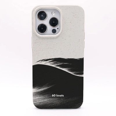 iPhone 16e/17e Case - Dune White - "60knots" - sustainable