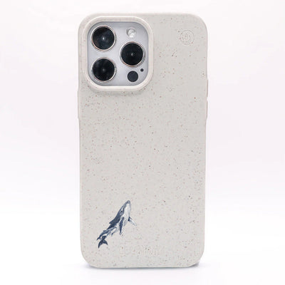 iPhone SE/7/8 Case - Humpback Whale White - "OceanLullaby" - sustainable