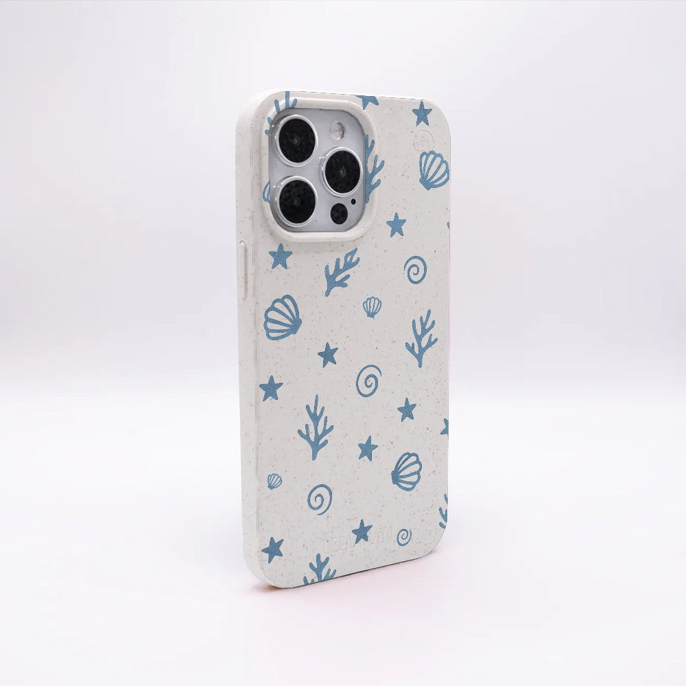 iPhone 13 Pro Max Case - Coral White - "BlueCoralLife" - sustainable