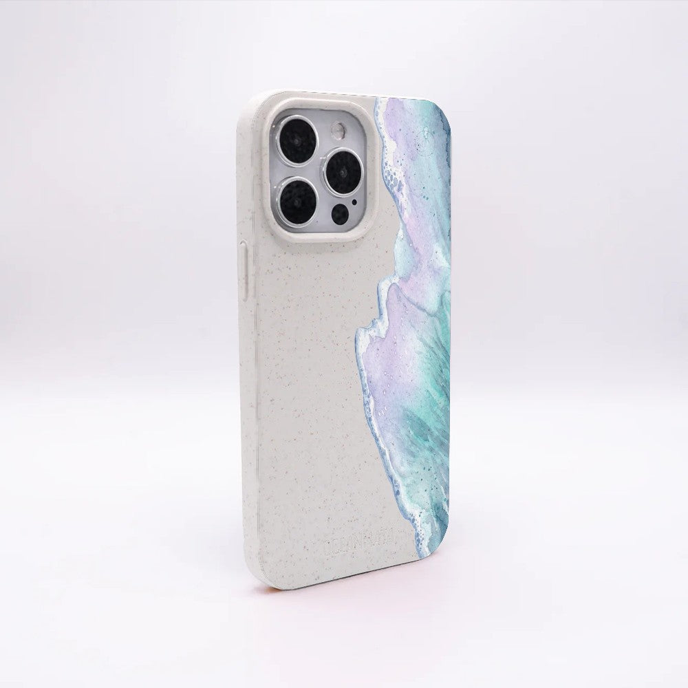 iPhone 16 Case - white - "bluehour" - sustainable