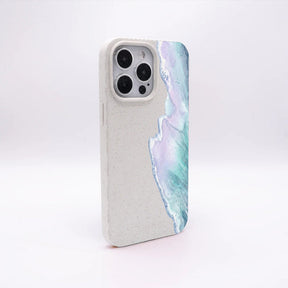 Biologisch abbaubare Handyhülle iPhone 17 Air Bluehour — kompostierbar — Rückseite